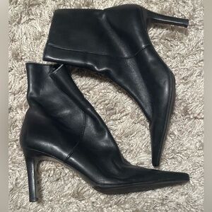 Ralph Lauren MEI Black Ankle Booties Size 9 ( SEE PHOTOS)